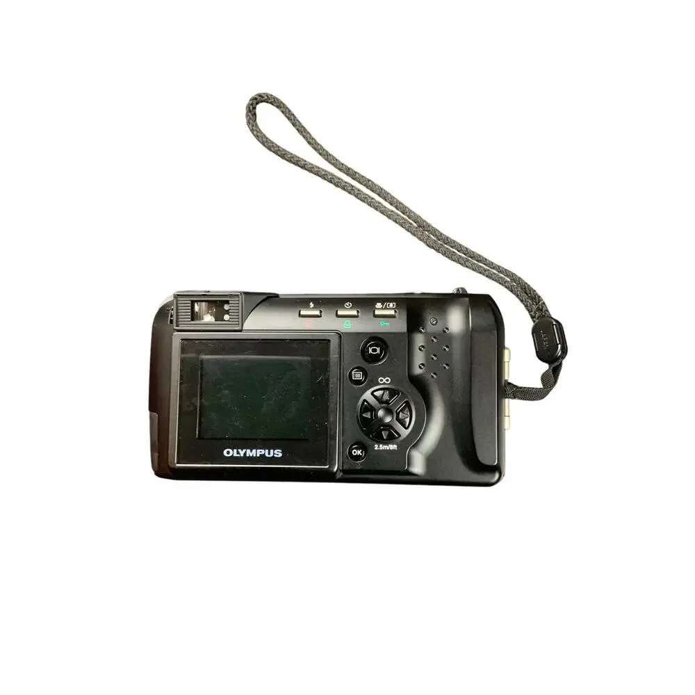 Olympus Camedia D-490 Zoom 2.1MP CCD Digital Camera Y2K Digicam Tested Works